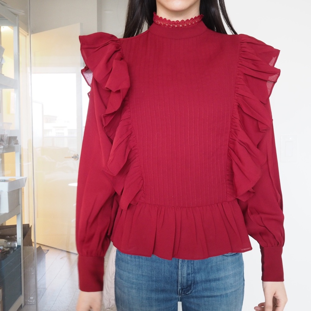Valencia & Vine lace blouse